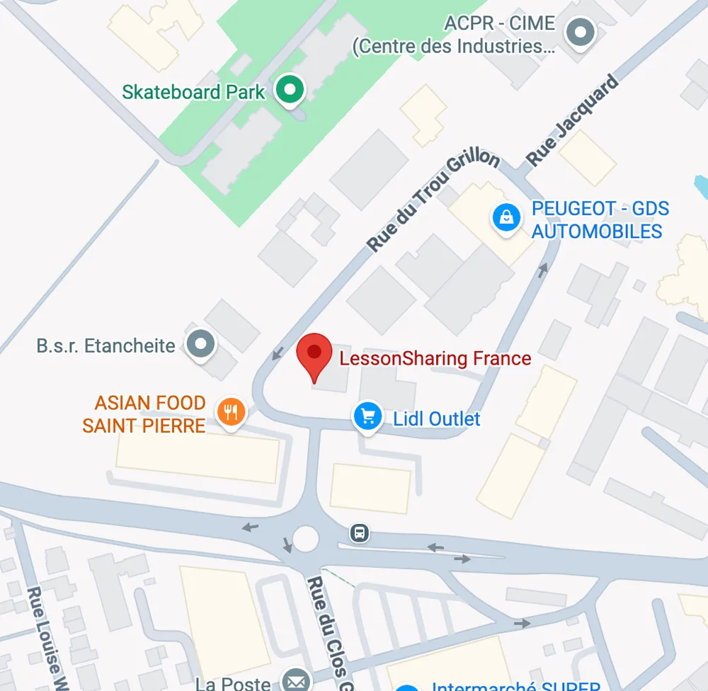 Plan d'accès : 76 Rue du Trou Grillon, 91280 Saint-Pierre-du-Perray
